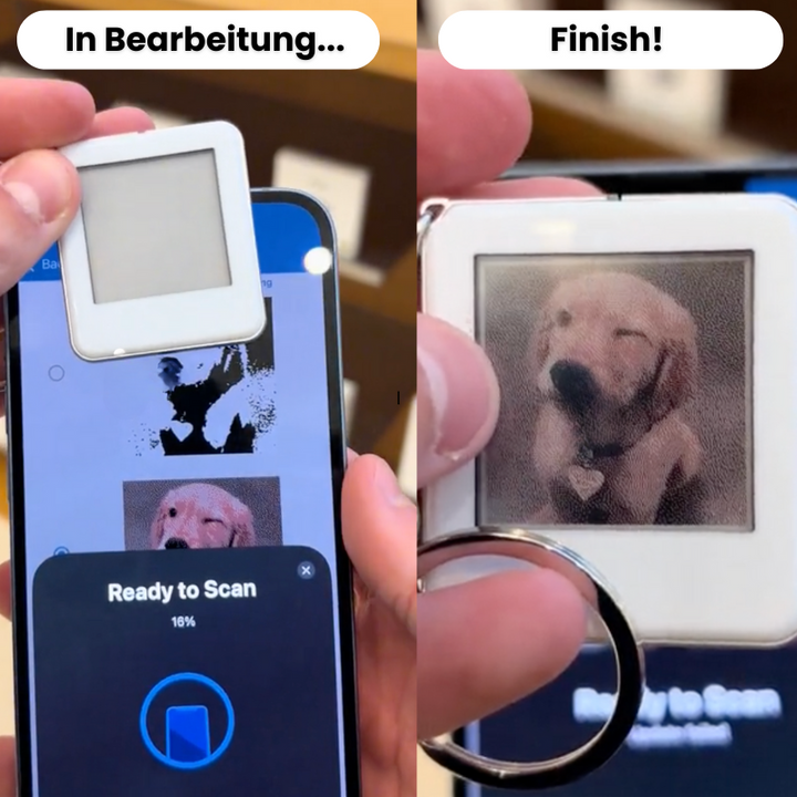Memory Keychain - Personalisierter Fotoschlüsselanhänger