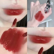 Kekemood spiegel wasser lip gloss lip glasur transpare ntes glas lippen öl wasserdichter flüssiger lippenstift nackt braun klar tönung make-up